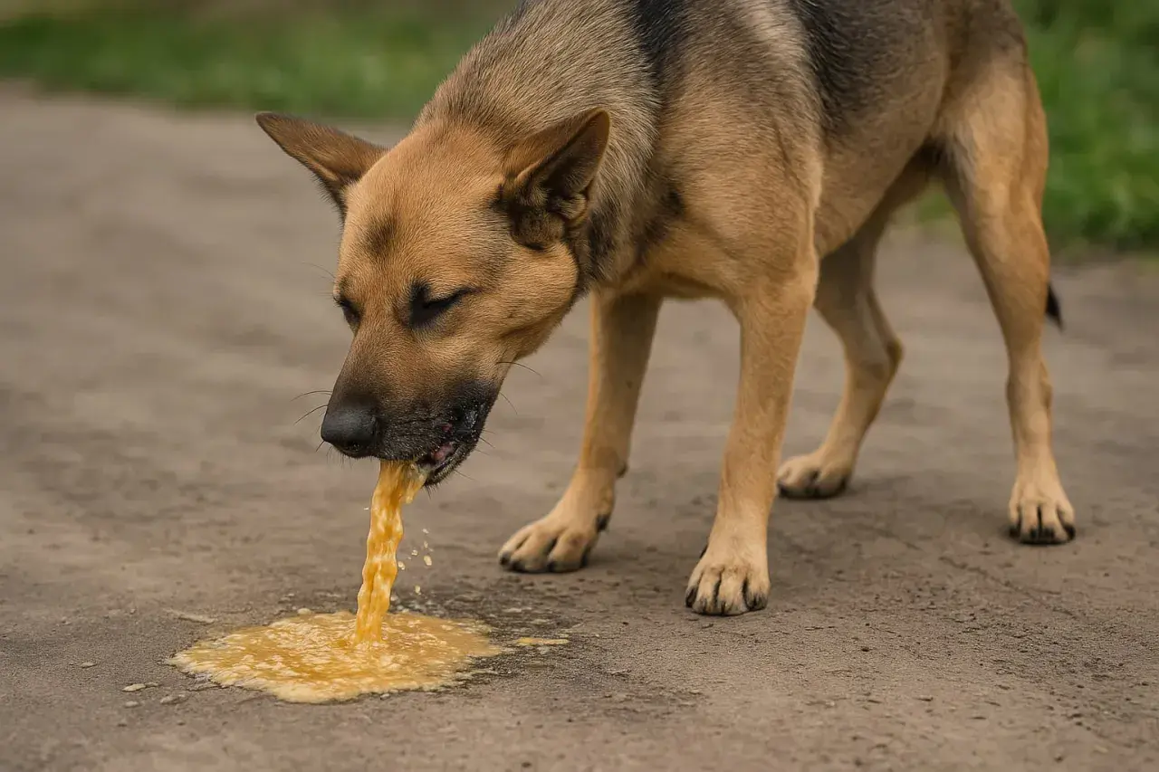 Pies wymiotuje żółtą substancję. Czy pies może pić piwo? Zdecydowanie nie, to dla niego szkodliwe.